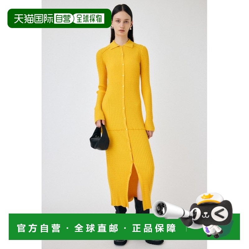1h可退 日本直邮MOUSSY 女士针织长款连衣裙 010HA6737891