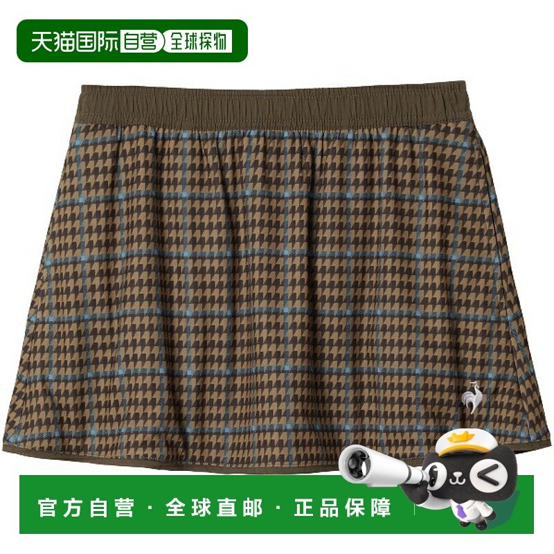 日本直邮Le coq sportif 双面网球裙裤 LN5FSK30L-BW00