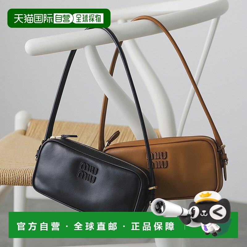 日本直邮Miu Miu 手提包 5NE024 AF8W 女士皮革小包迷你包单肩包