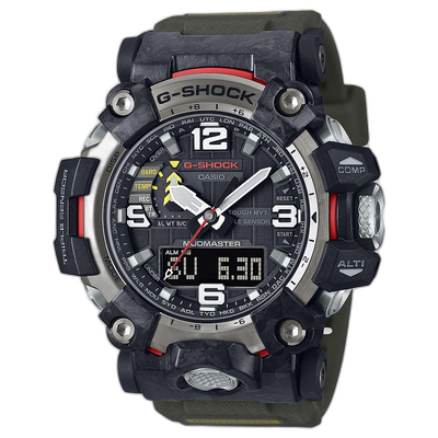 日本直邮G-SHOCK 手表 MUDMASTER Ana-Digi Radio Solar M 手表 G