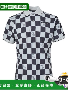 1h可退 日本直邮JUN&ROPE' 男士 格纹短袖polo衫 2025AEJM45150