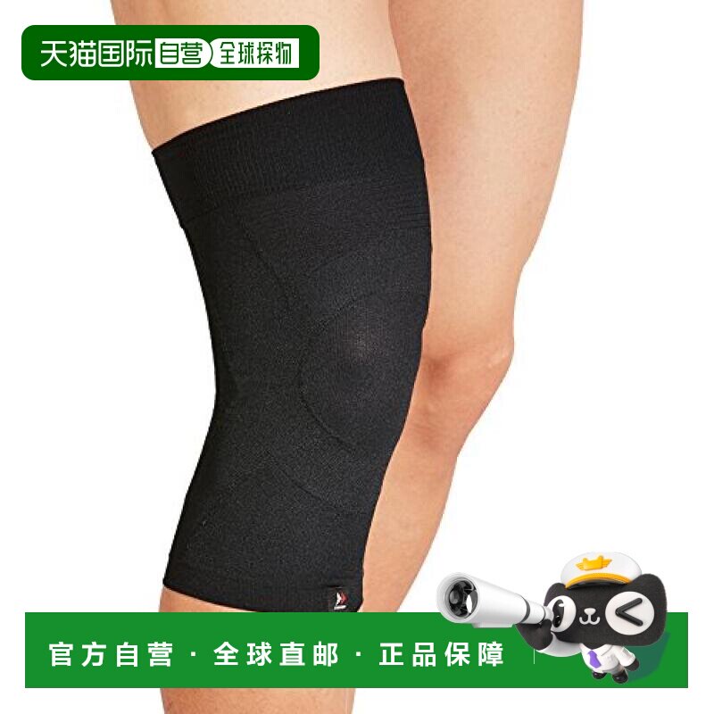 【日本直邮】Zamst赞斯特户外运动轻薄护膝左右通用S黑色 380001