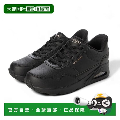 日本直邮SKECHERS 女士健步鞋 BLACK 斯凯奇运动鞋177118W