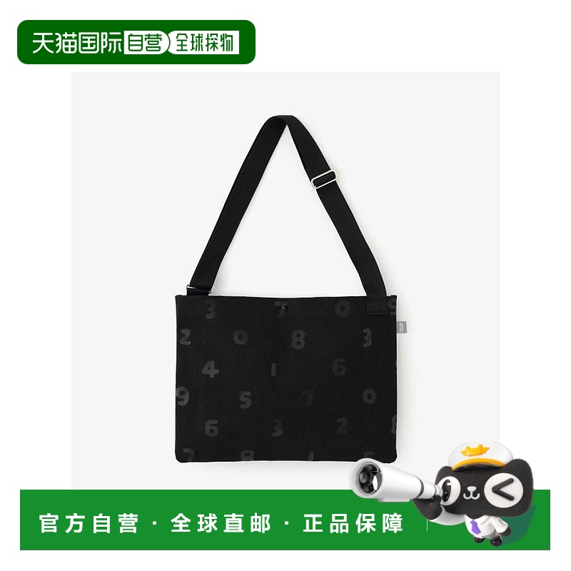 日本直邮日潮 SouSou帆布斜挎包5720103正品简约时尚百搭 高级感