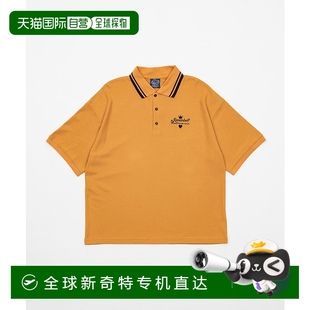 卡其鹿子布POLO衫 1h可退 纯棉 日本直邮Remember. 双色领边 男装