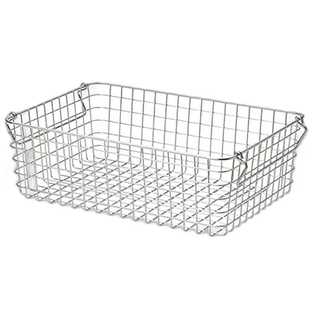 【日本直邮】Muji无印良品 不锈钢丝筐子3 约37x26x高12cm 448317