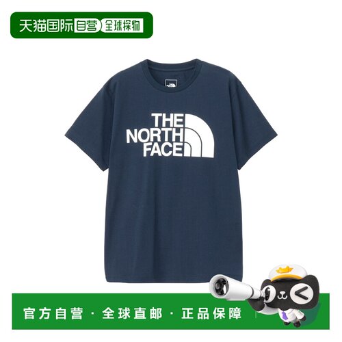 日本直邮THE_NORTH_FACE百搭休闲字母短袖落肩袖T恤女款 NTW32540