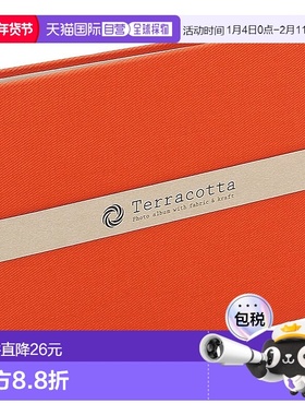 【日本直邮】Terracotta 仲林 / 袖珍相册 / 2L 尺寸风景 / 红色