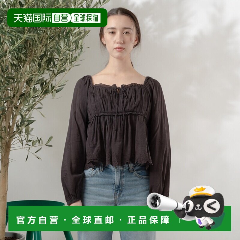 日本直邮Levi's 女装 波西米亚风长袖衬衫 005ZT0000泡泡袖