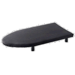 【日本直邮】Yamazaki山崎桌面船形熨衣板带腿S型黑色塔楼可舒适5