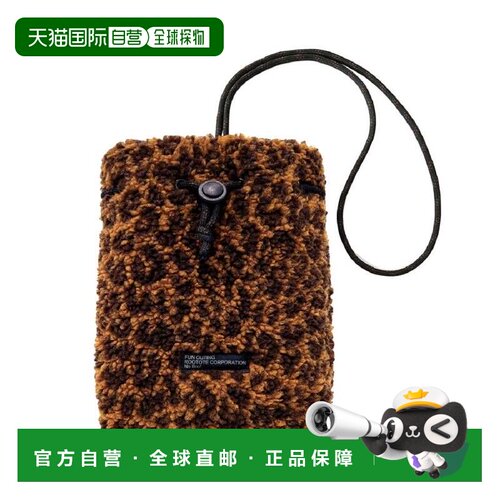 日本直邮ROOTOTE 1259 毛绒迷你包 单肩斜挎包 豹纹