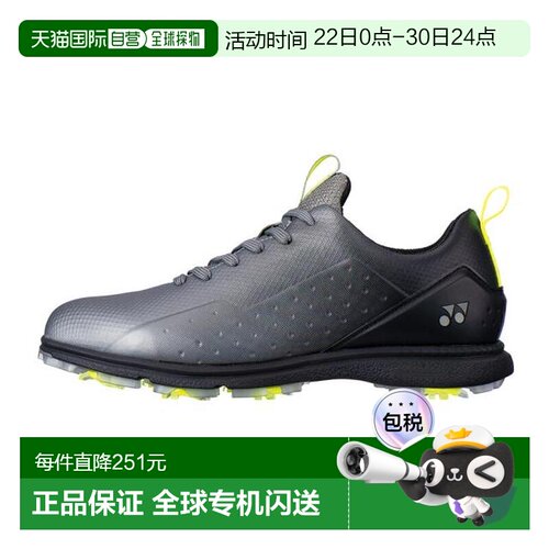 日本直邮YONEX 高尔夫鞋 动力缓冲 日蚀1 SHG-E01L-BK 女士款