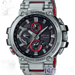 日本直邮 CASIO卡西欧 男士手表电波太阳能MTG-B1000D-1AJF