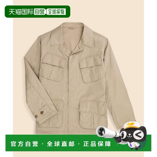 日本直邮BROOKS BROTHERS 男装 棉涤混纺工装风衬衫夹克 P2534033
