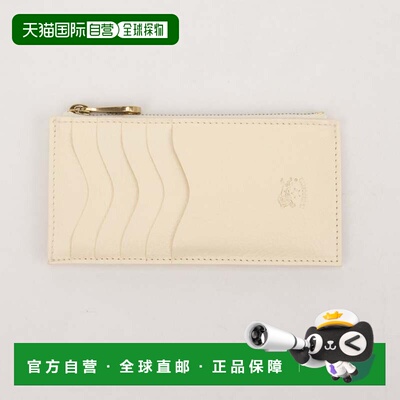 日本直邮IL BISONTE 卡包 卡套 拿铁色