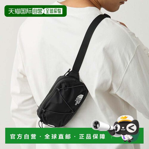 日本直邮The North Face 斜挎包 NF0A8C2K KY4 黑色北面腰包