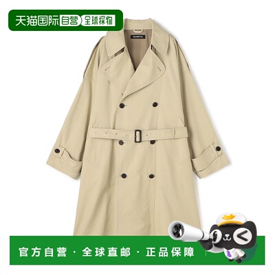 日本直邮GALERIE VIE Non-mercerized Cotton Gabardine风衣
