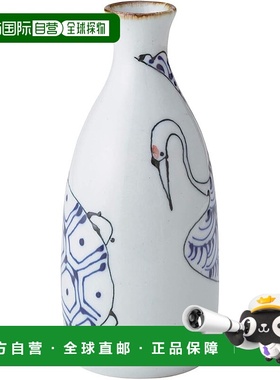 【日本直邮】西海陶器 白色 300 毫升 波佐見烧 kotohogi 酒瓶 带