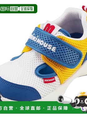 【日本直邮】MIKIHOUSE 婴儿鞋 12-9402-682 蓝色