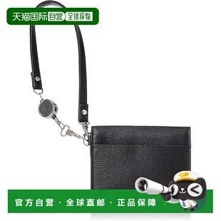 【日本直邮】Legat Largo Lineare LJ-E1511 带卷轴的卡包 Black