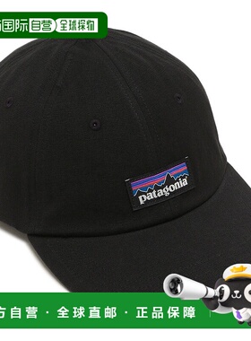 日本直邮 Patagonia P-6 LABEL TRAD CAP 帽子 [38296] 黑色