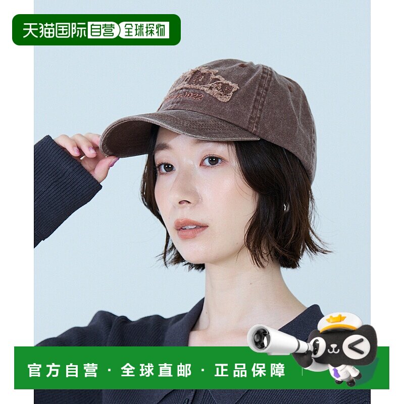 1h可退 日本直邮Dickies 女装 宽松刺绣贴布鸭舌帽 81277300 联名