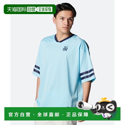 日本直邮Under Armour UA V领舒适休闲短袖T恤 男款 石英白