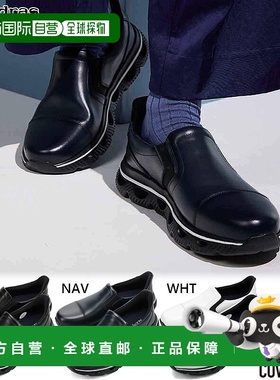 日本直邮MODELLO 男士一脚蹬皮革运动鞋3E 等效真皮简约设计COVER