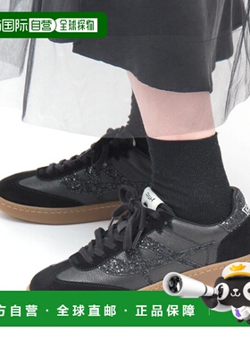 日本直邮ASH 运动鞋低帮胶底系带真皮女士金属色 139263 SUNSET