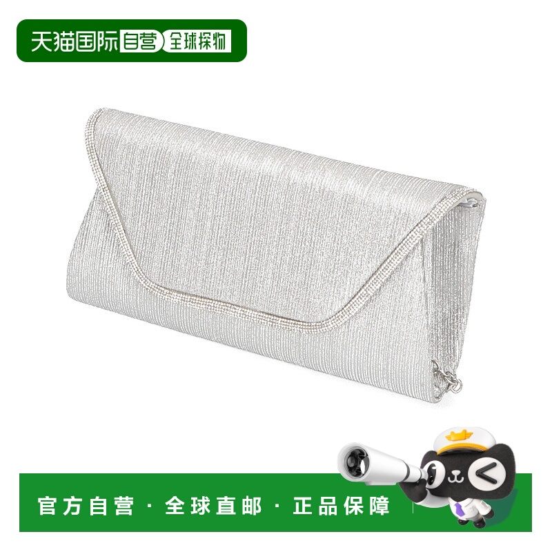 1h可退 日本直邮MISCH MASCH女士晚宴包高定工艺水钻装饰手拿包两