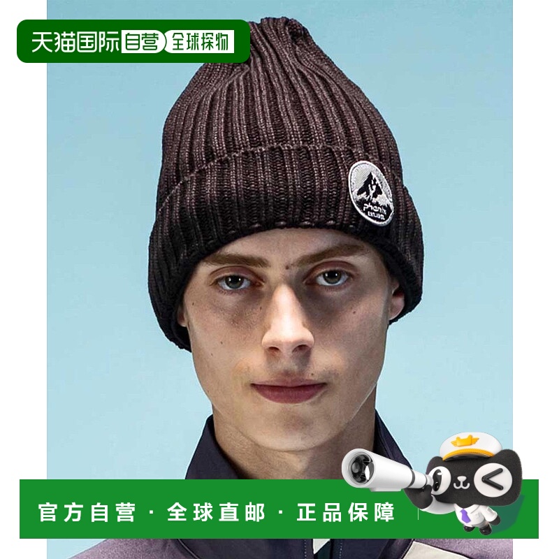 日本直邮phenix ESM23HW13 Time Space针织帽 男士滑雪帽