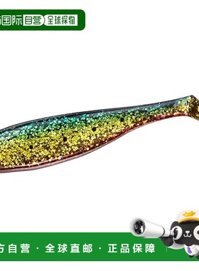 【日本直邮】达亿瓦Shad Tail Worm Ricky Shad 3.5 绿色金色红色