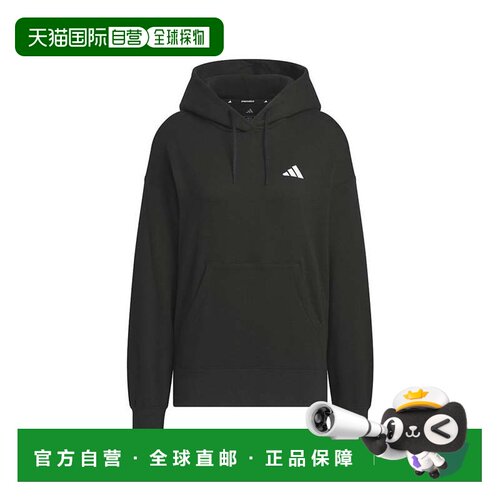 日本直邮adidas W ESS+ SL 运动卫衣 黑色
