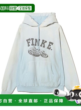 1h可退 日本直邮BOW WOW 男装 复古做旧工艺 FINK E.连帽卫衣 111