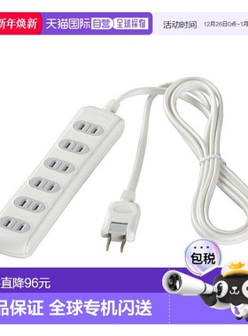 【日本直邮】Buffalo巴法络6口插座面板多功能家用usb插座面板