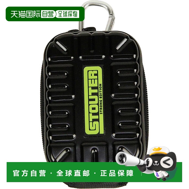 【日本直邮】SK11 工具腰包 铝制工具袋 黑色 单口袋 SAT-1BK