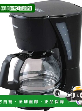 【日本直邮】爱丽思IRIS OHYAMA黑色咖啡壶CMK-652-B