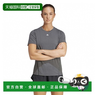 日本直邮adidas 女士半袖T恤 Designed for Training 运动瑜伽服