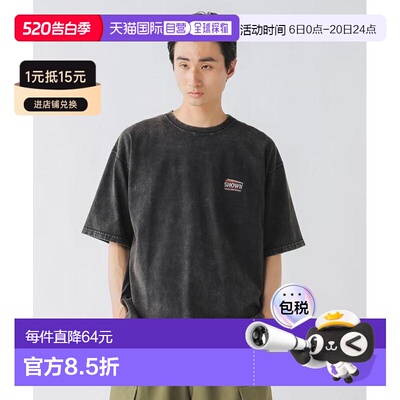 日本直邮BEAMS HEART 徽章图案混合款T恤