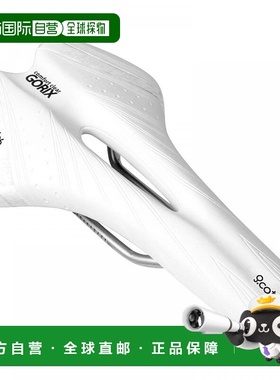 【日本直邮】GORIX自行车零配件自行车低反弹鞍座全白色安装简单