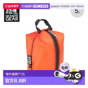 日本直邮Granite Gear Air Zip Sack XXS 拉链包(5L) 橙色  22109