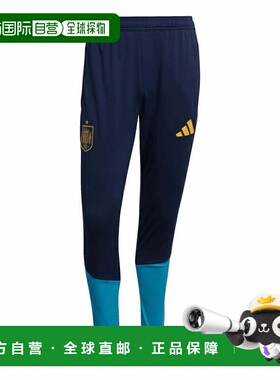 日本直邮adidas 西班牙代表2026训练长裤[KA8198] 海军蓝 运动长