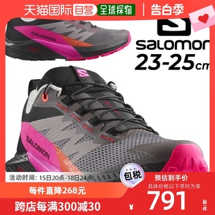低帮系带鞋 越野跑慢 系带鞋 RIDE SENSE 跑步鞋 日本直邮SALOMON