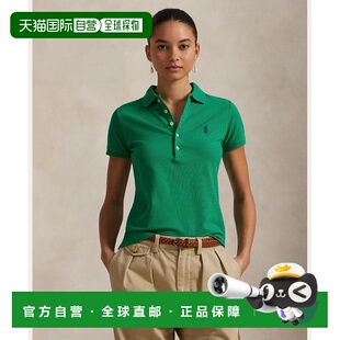 slim fit拉链 款 Ralph 修身 Lauren女装 半袖 日本直邮Polo polo衫