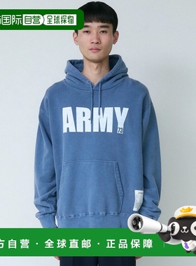 1h可退 日本直邮TOP KHAKI 男女同款 军旅风圆领卫衣 大口袋设计