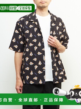 1h可退 日本直邮MEN'S MELROSE 男士Teddy Bear图案衬衫 A0457FB4