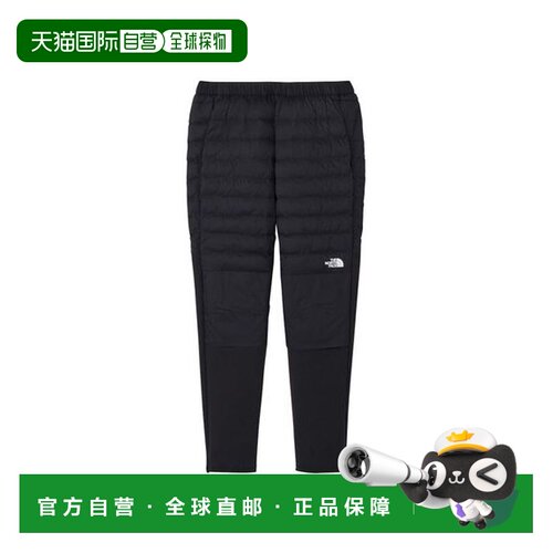 日本直邮北面THE NORTH FACE 绗缝保暖锥形松紧Logo 棉裤 男款