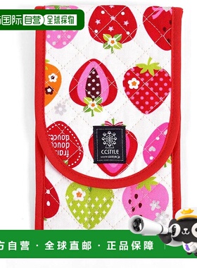 【日本直邮】CCS 餐具收纳袋白色草莓 N4628400