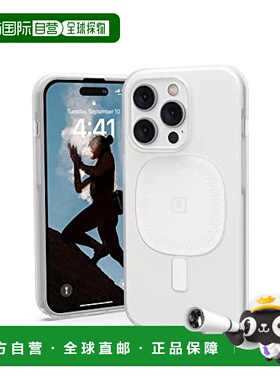 【日本直邮】Urban Armor Gear 苹果14Pro手机壳 LUCENT2.0白色