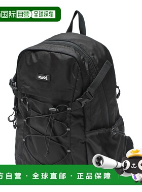 日本直邮X-girl 男女同款 36L大容量A4背包 半透明松紧带设计 105